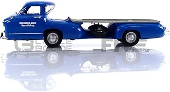 Amazon | Werk83 1/18 Mercedes Benz Renntransporter Blaue Wunder