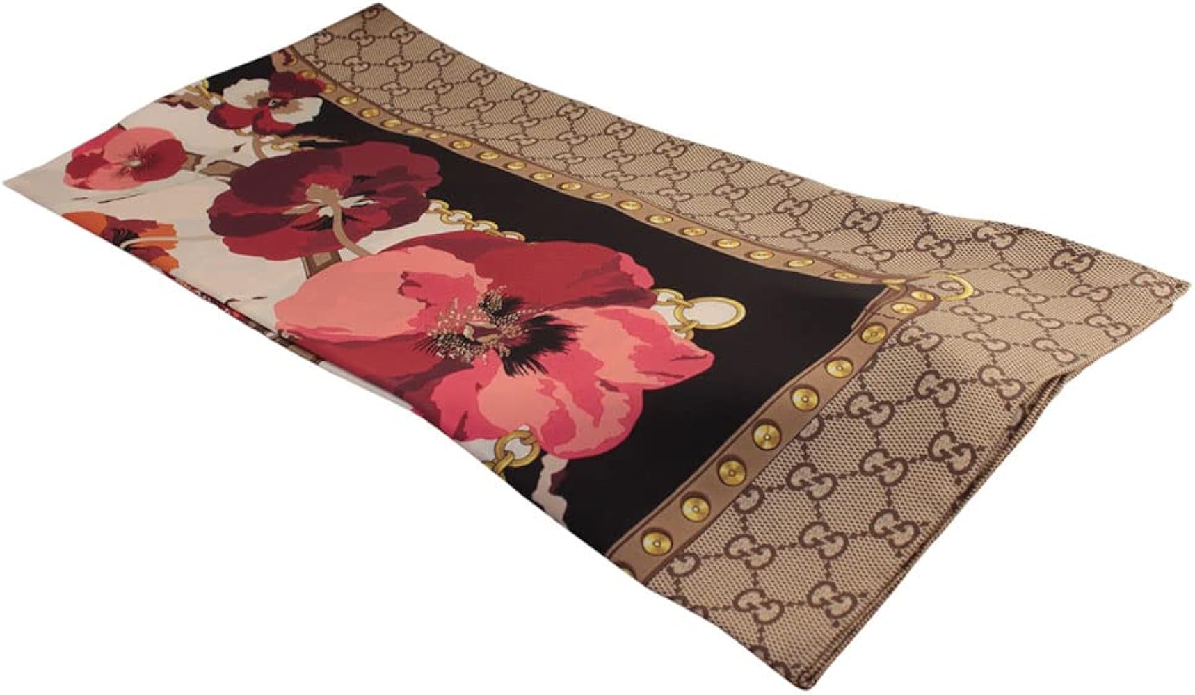 Amazon | [グッチ] 【アウトレット】 GG×フラワー柄 スカーフ 508796