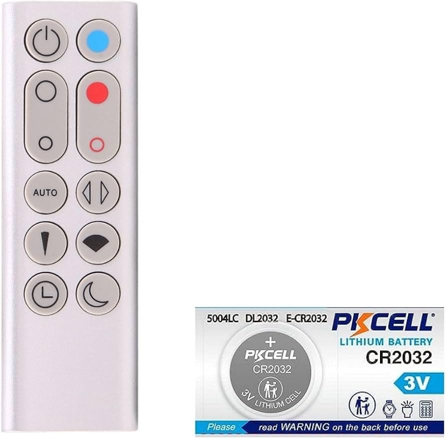 Amazon.co.jp: 【電池付き】ダイソン HP02 HP03 リモコン シルバー