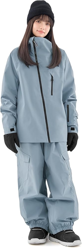 Amazon.co.jp: [アクレイス] スキーウェア レディース 上下セット