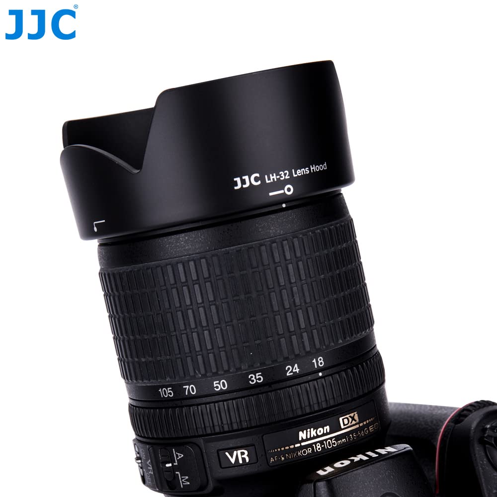 Amazon | JJC HB-32 可逆式 レンズフード ニコン AF-S DX NIKKOR 18