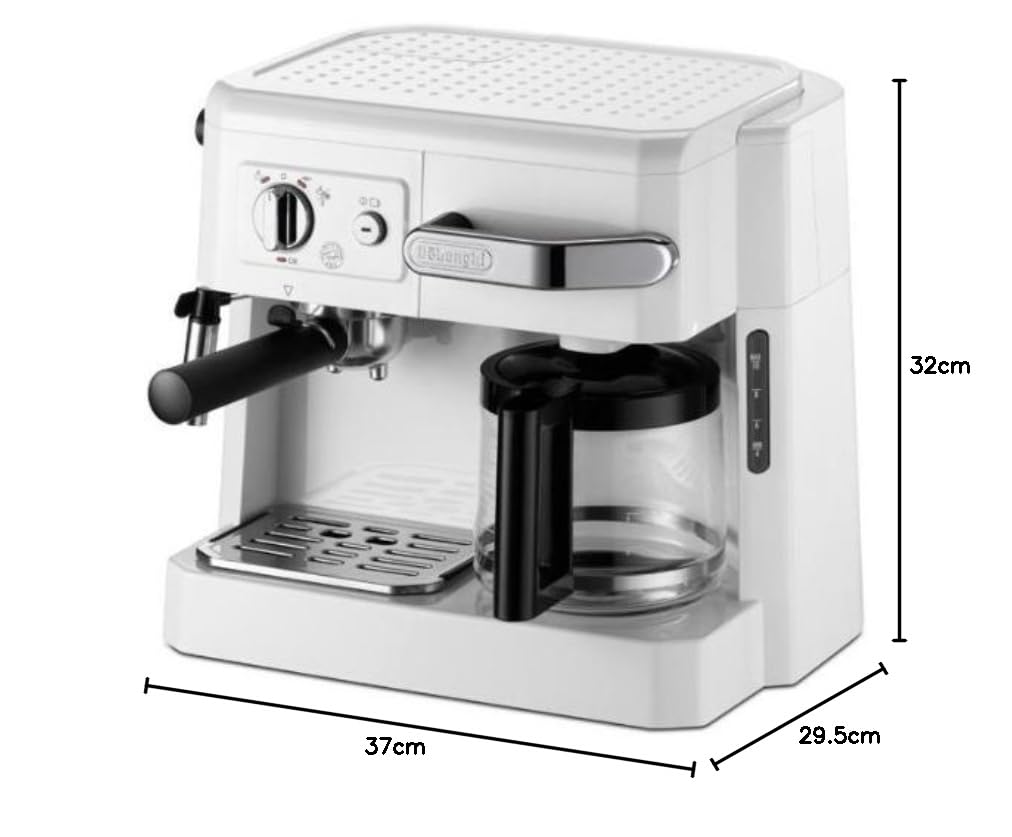 Amazon | DeLonghi コンビコーヒーメーカー ホワイト BCO410J-W | De