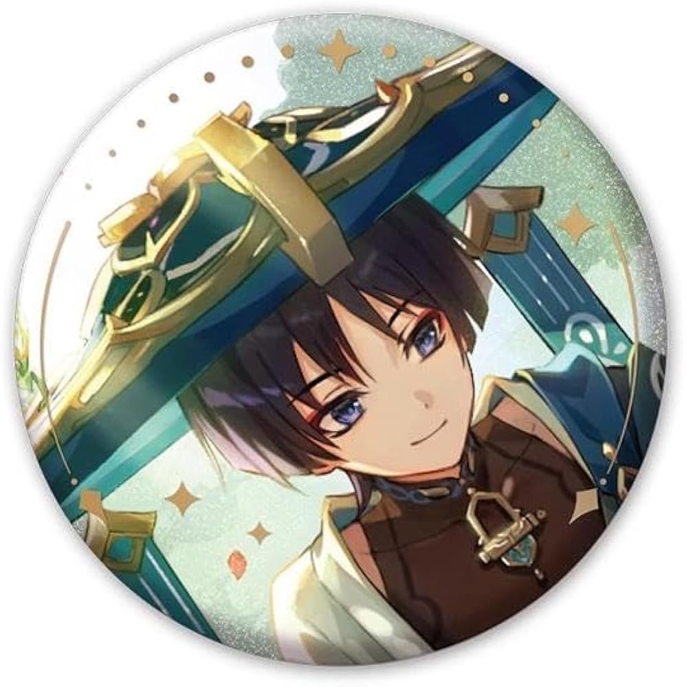 Amazon.co.jp: 原神 公式グッズ 正規品 逸聞軼事 缶バッジ (放浪者