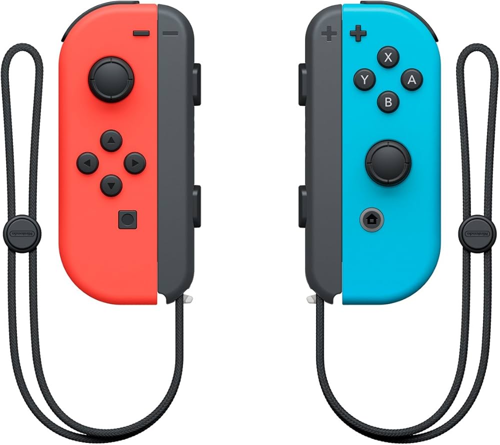 Joy-Con (L) Neon Red/(R) Neon Blue Controller for Nintendo Switch