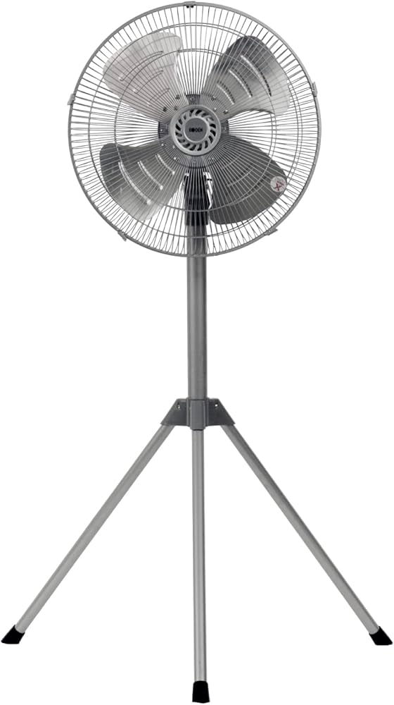 Amazon | 広電 工業扇 三脚型 45cm アルミ羽根 首振り 折り畳み脚 高さ