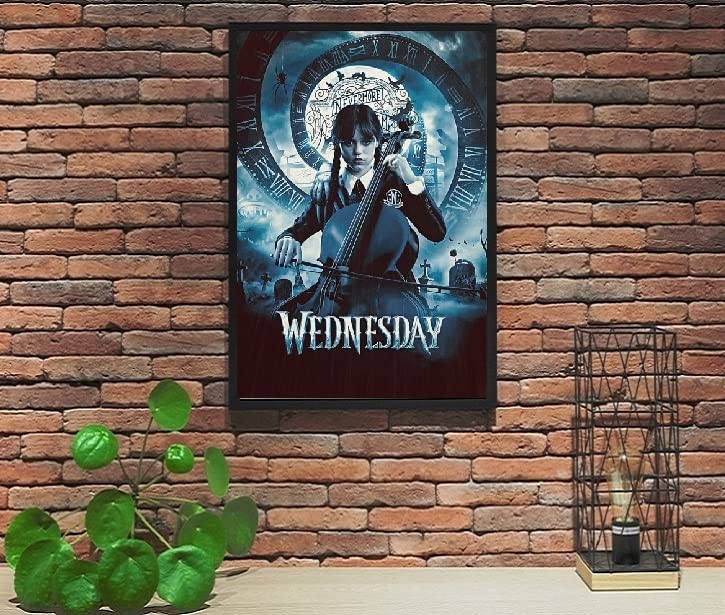 Amazon.co.jp: 映画ポスター ウェンズデー Wednesday アダムス