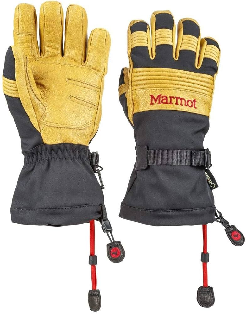 Amazon | マーモットメンズの究極のスキーグローブ マルチカラー