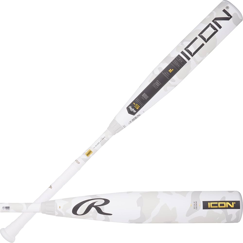 Amazon | RAWLINGS ICON -5 USSSA ユース野球バット | Rawlings