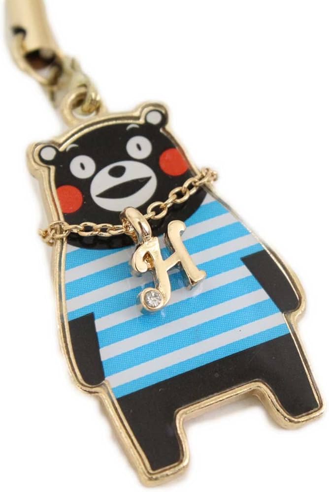 Amazon.co.jp: くまモンバラエティストラップ イニシャルストラップ