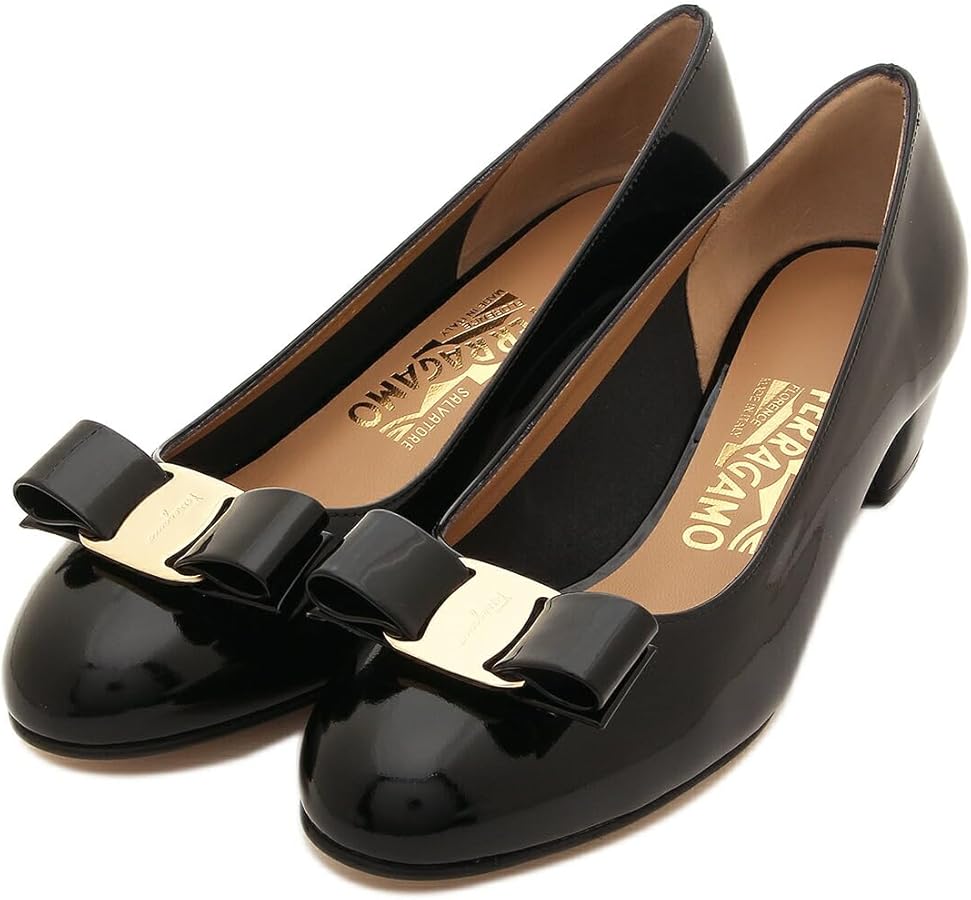 Amazon | [Salvatore Ferragamo] [フェラガモ] パンプス ヴァラ