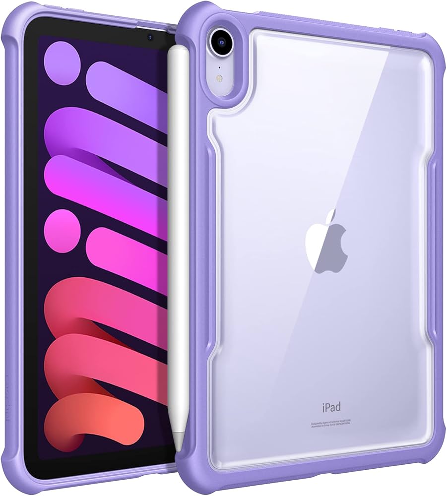 Amazon.com: Fintie Hybrid Back Case for iPad Mini 7 (A17 Pro, 7th