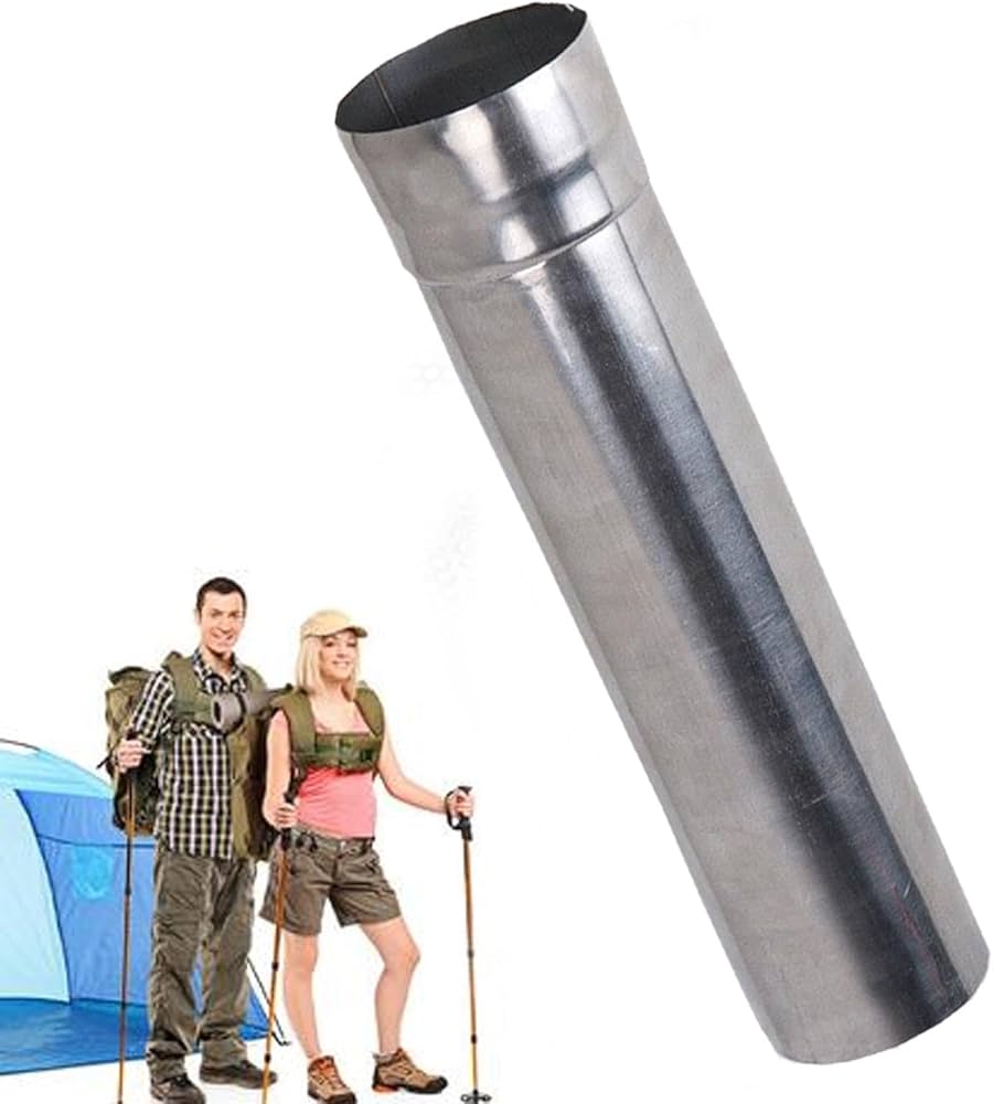 Amazon.co.jp: テント煙突パイプ、ストーブ煙突パイプ - ステンレス鋼