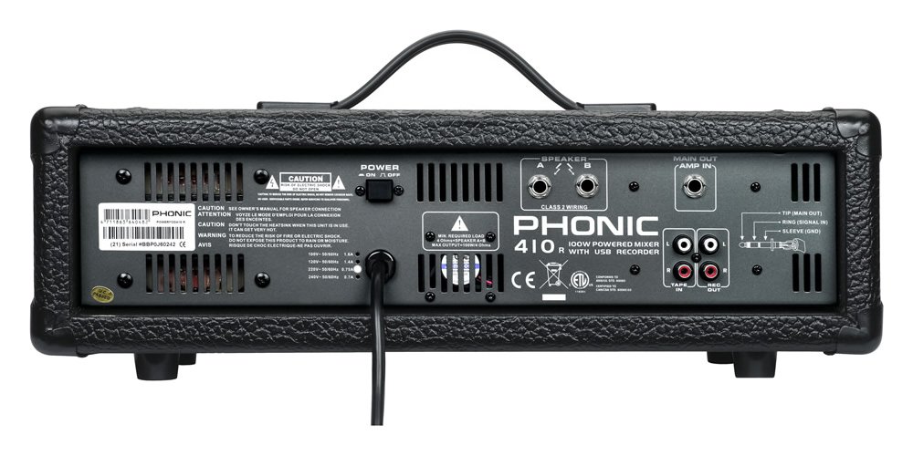 Amazon | PHONIC フォニック POWERPOD 410 R / Powered Mixer