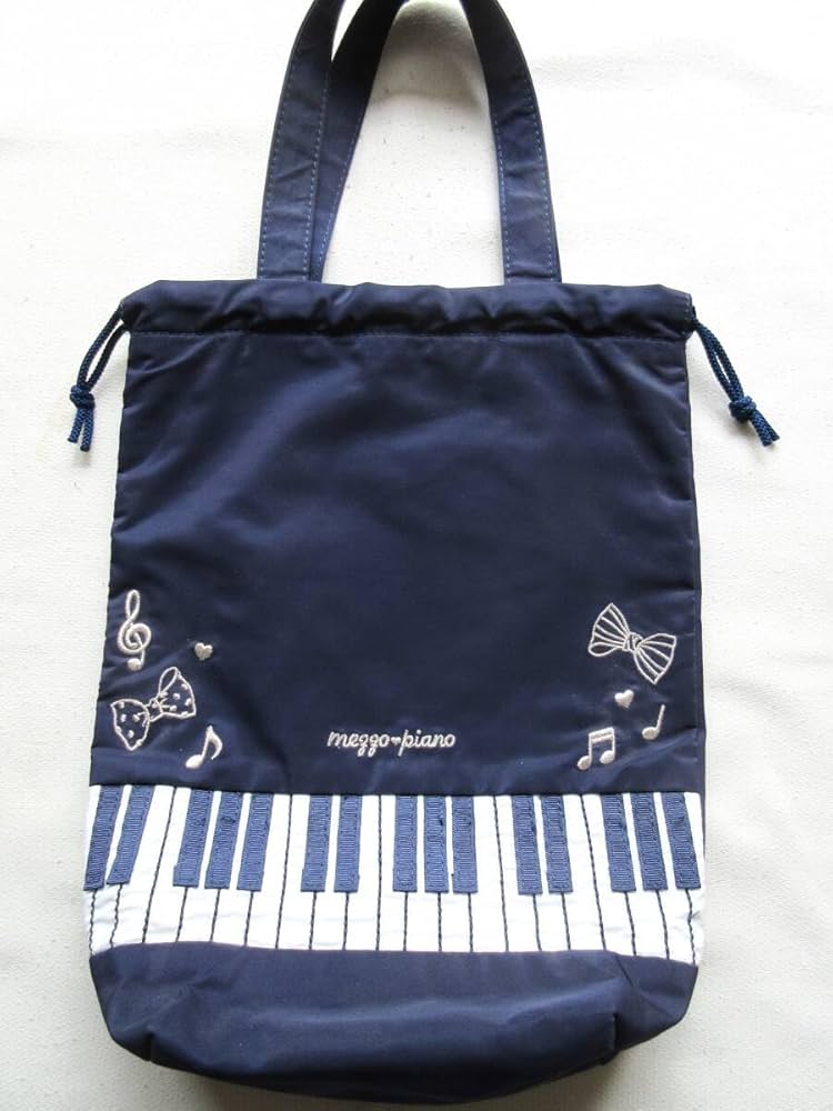 Amazon.co.jp: メゾピアノ人気ピアノトートバッグmezzopianoレッスン