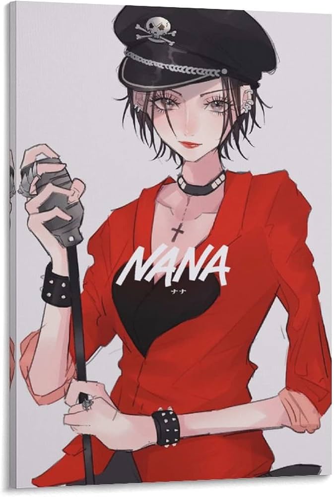Amazon｜NANA大崎ナナアニメキャンバスアートポスター寝室リビング