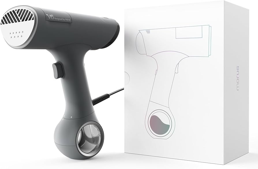 Amazon | Morus V6 衣類スチーマー スチームアイロン 吸着式