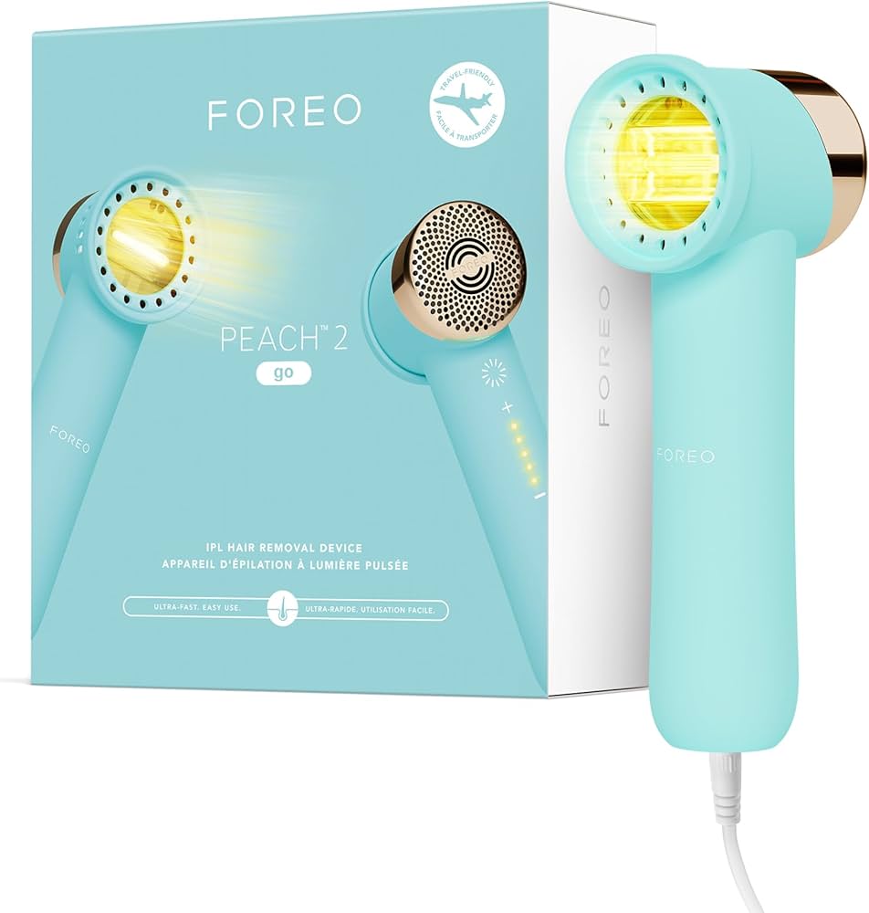 Amazon.com: FOREO Peach 2 go IPL Hair Removal Device - Travel