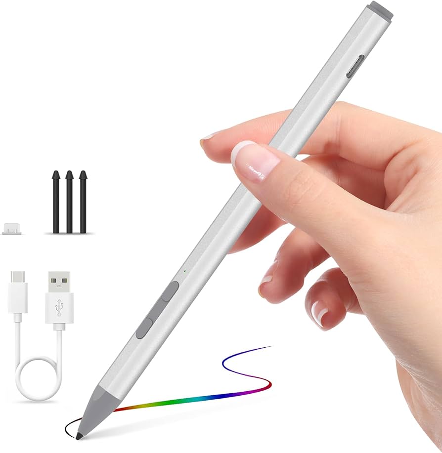 Amazon | Vanstarry Surface ペン 最大4096筆圧 Type-C高速充電 【新