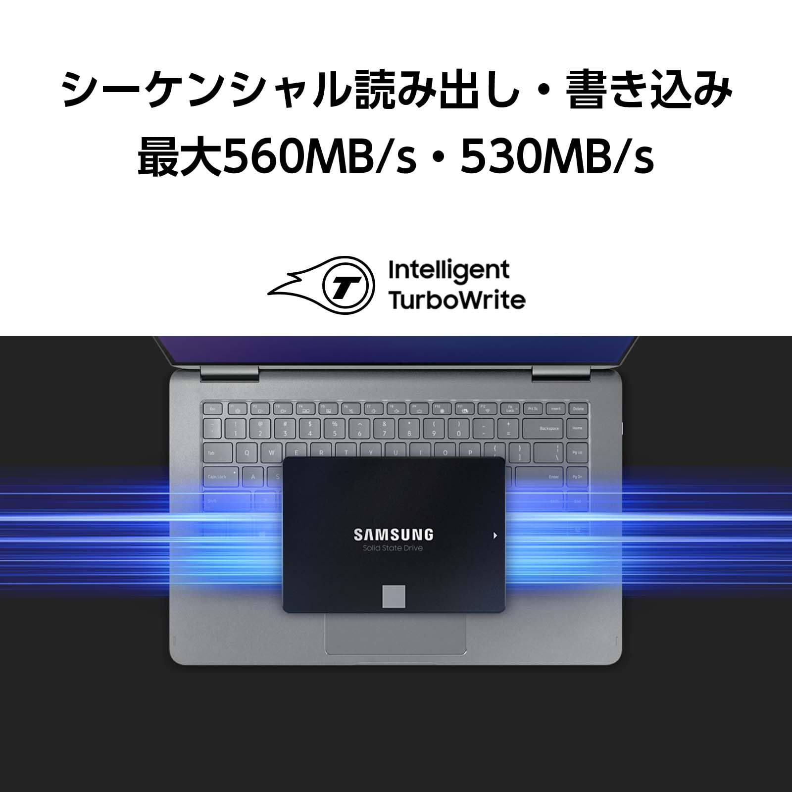 Amazon | Samsung 870 EVO 4TB SATA 2.5インチ 内蔵 SSD MZ-77E4T0B/EC