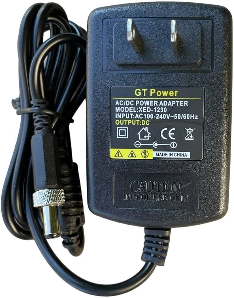 Amazon.com : Threaded Lock AC Adapter Compatible with Blackmagic