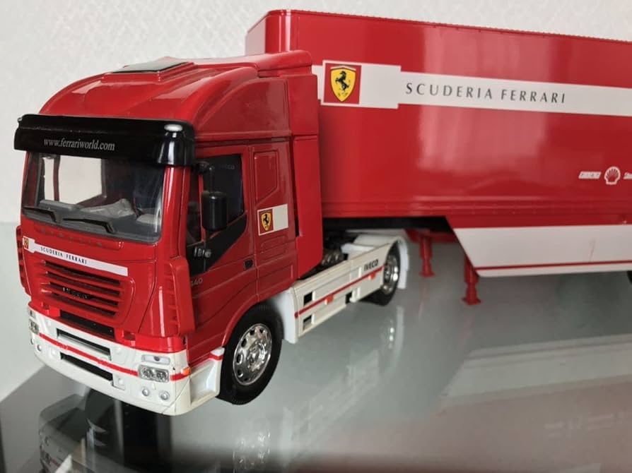 Amazon | 1/43より大きい フェラーリ レーシング トランスポーター
