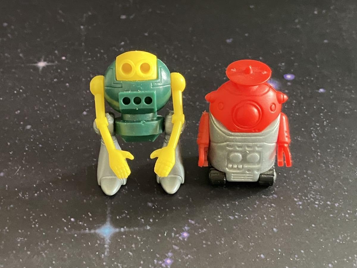 Amazon.co.jp: レア グリコ おまけ レトロ 宇宙 ロボット robot 人気