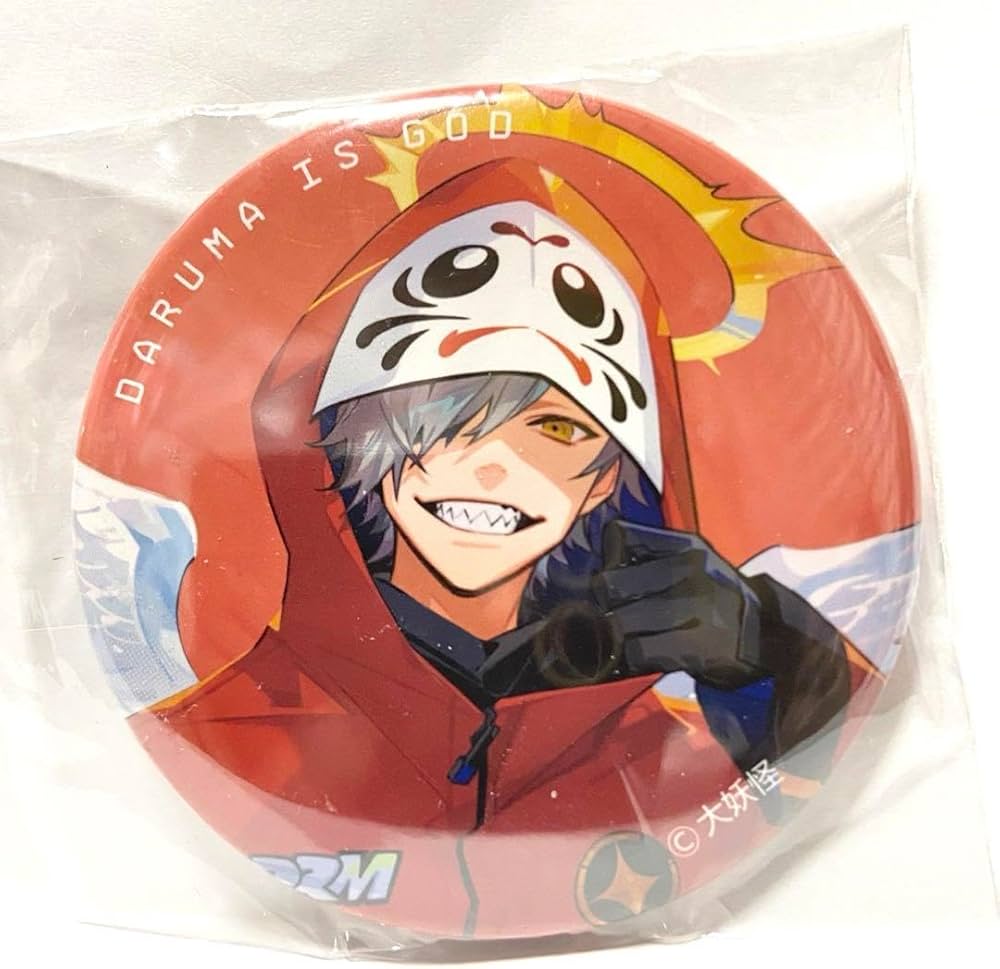 Amazon.co.jp: 配送 だるまいずごっど(等身) 「大妖怪×ローソン 缶