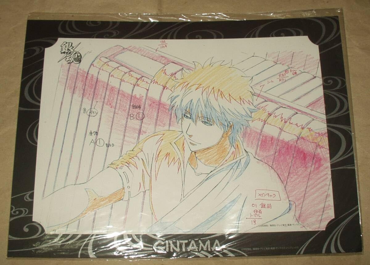 銀魂 原画シートセレクション E 5枚セット 原画シートセレクション F 5