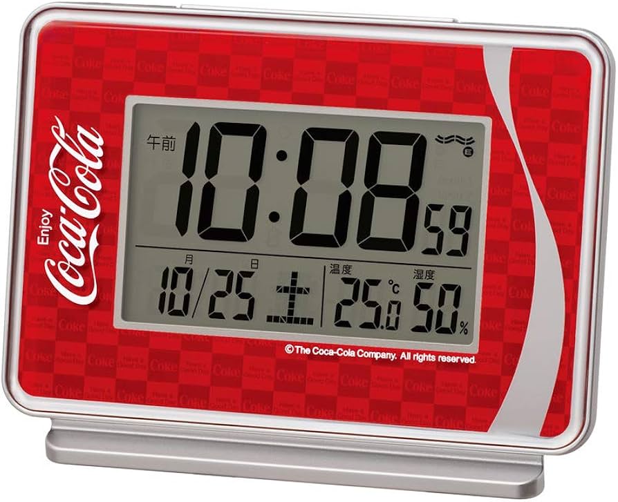 Amazon.co.jp: セイコークロック 置き時計 目覚まし時計 銀色