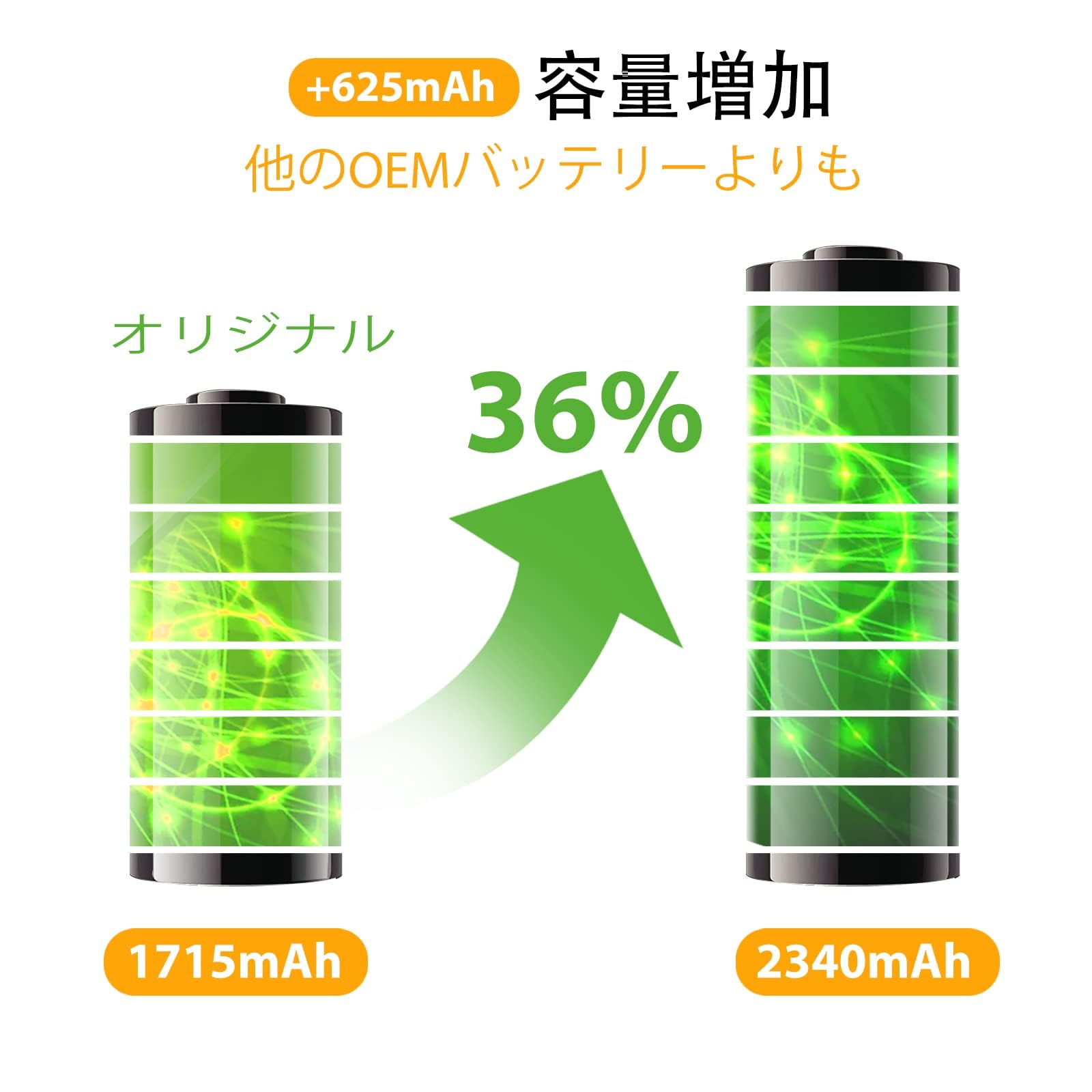 Amazon | cDraFixit For iPhone 13 mini バッテリー: 大容量 2580mAh