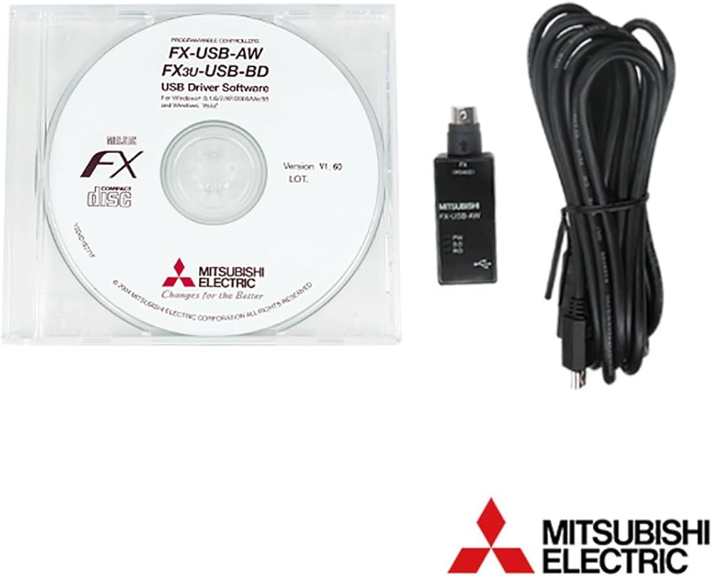 Amazon.co.jp: 三菱電機 FXシーケンサ パソコン接続用RS-422/USB変換器