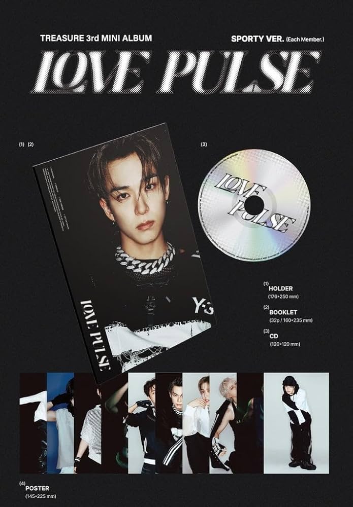 Amazon.co.jp: トレジャー TREASURE Love Pulse [SPORTY ver.] 3rdミニ