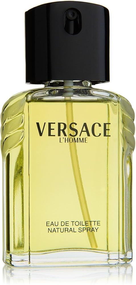 Amazon.com : VERSACE Eau De Toilette Spray, L'homme, 3.4 Ounce