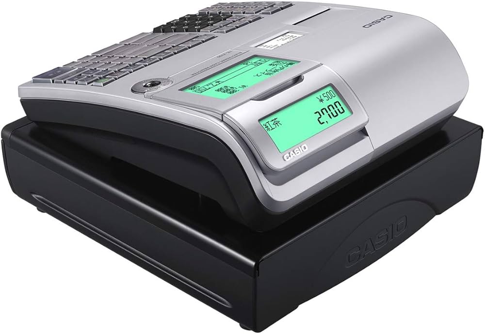 Amazon | カシオ レジスター 20部門 小型ドロア TE-2700-20SSR