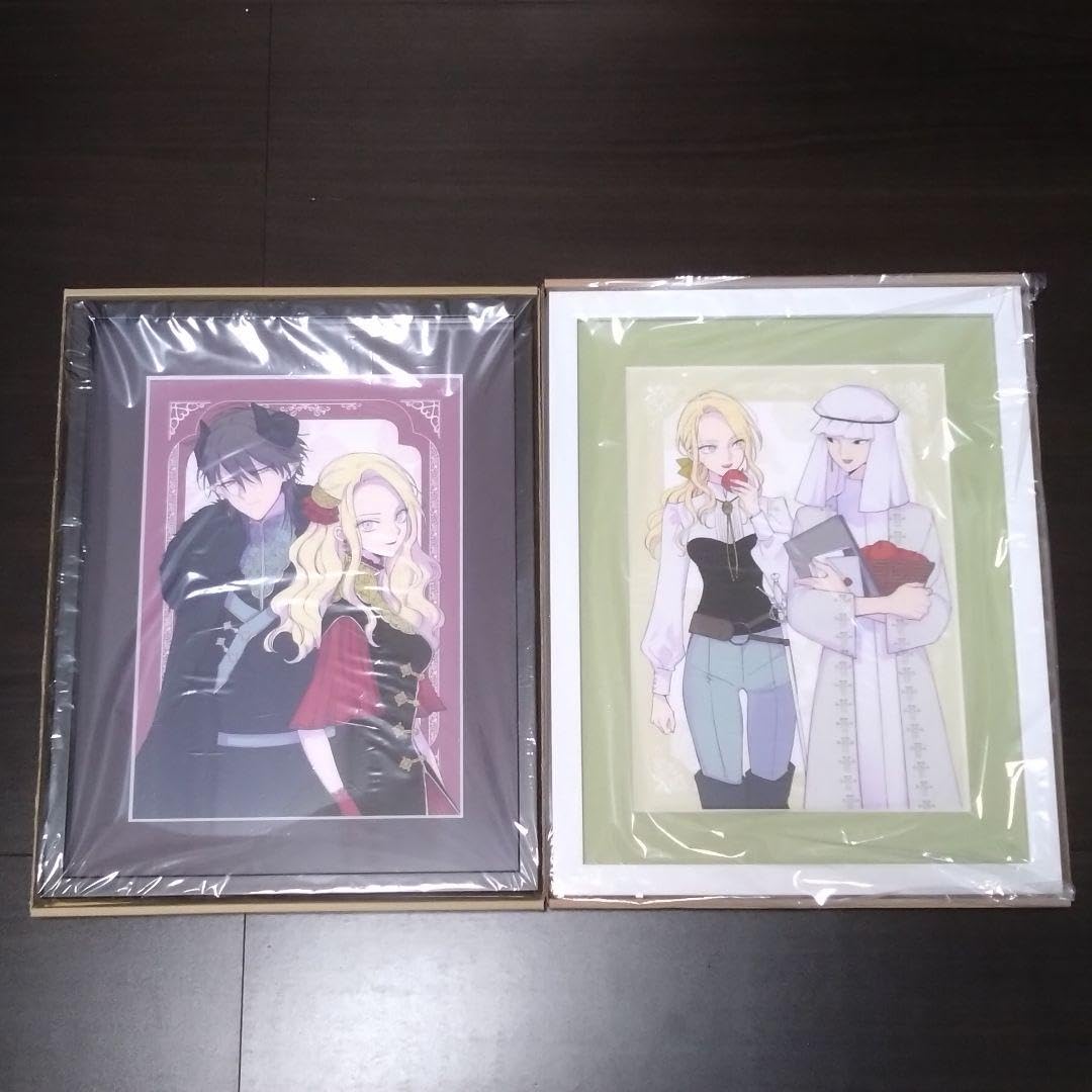 Amazon.co.jp: 推しちゃれ 悪役令嬢の中の人 くじ A賞 額装高精細複製