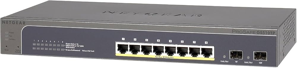 Amazon | 【メーカ生産終了品】NETGEAR レイヤー2スマートスイッチ