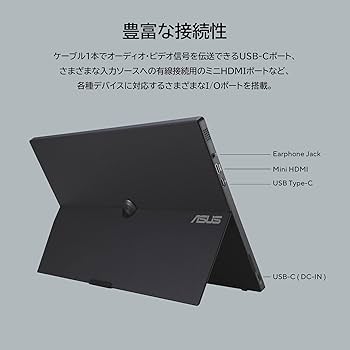 Amazon.co.jp: ASUS モバイルモニター ZenScreen Go MB16AWP