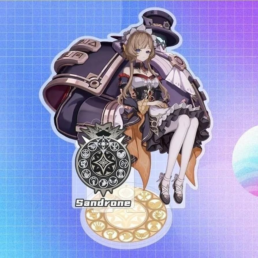 Amazon.co.jp: 原神 サンドローネ アクリルスタンド ファデュイ執行官
