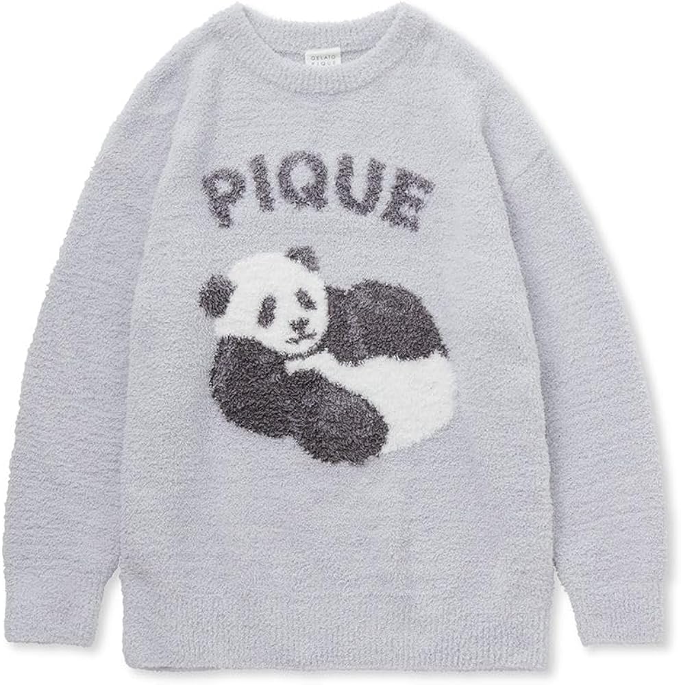 Amazon | パンダジャガードプルオーバー | パジャマ・ルームウェア