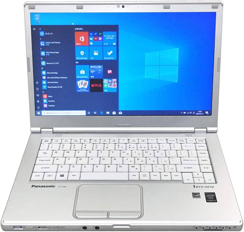 Amazon.co.jp: 【快速SSD仕様】【Win 10搭載】Panasonic Let's note CF