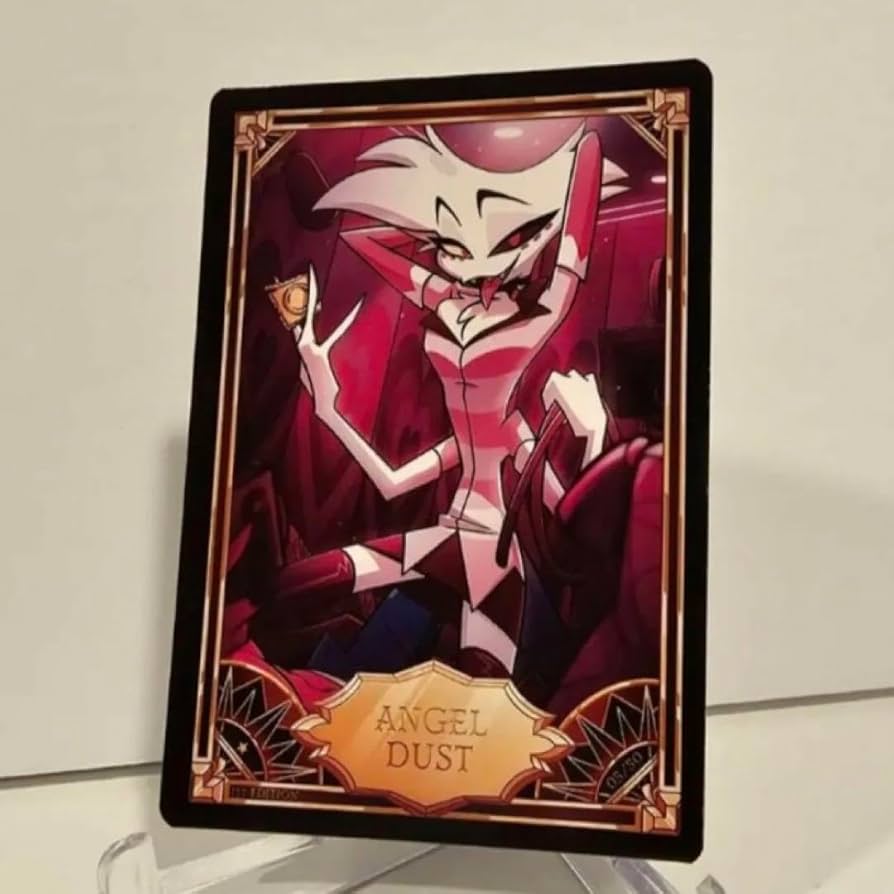 Amazon.co.jp: ハズビンホテル Hazbin Hotel エンジェルダスト トレカ