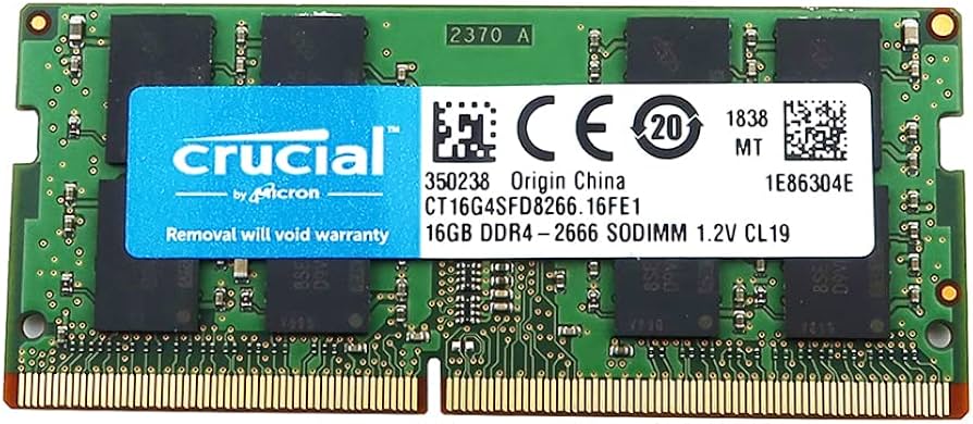 Micron 8GB (1x8GB) DDR4 2133MHz RAM Memory PC4-2133P-SBB-11