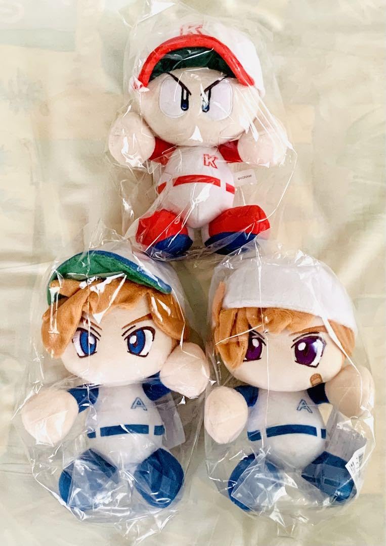 Amazon.co.jp: パワプロくん 猪狩守 猪狩進 ぬいぐるみセット : おもちゃ