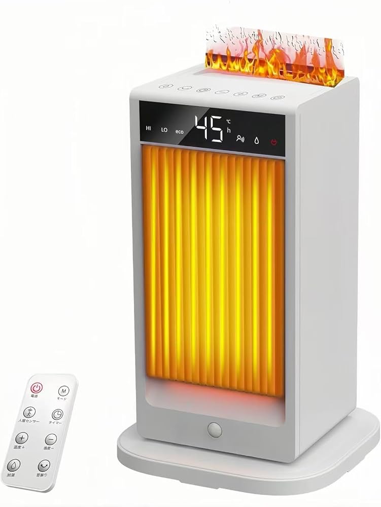 Amazon.co.jp: 【2025業界新傑作・4D超音波加湿セラミックヒーター・極