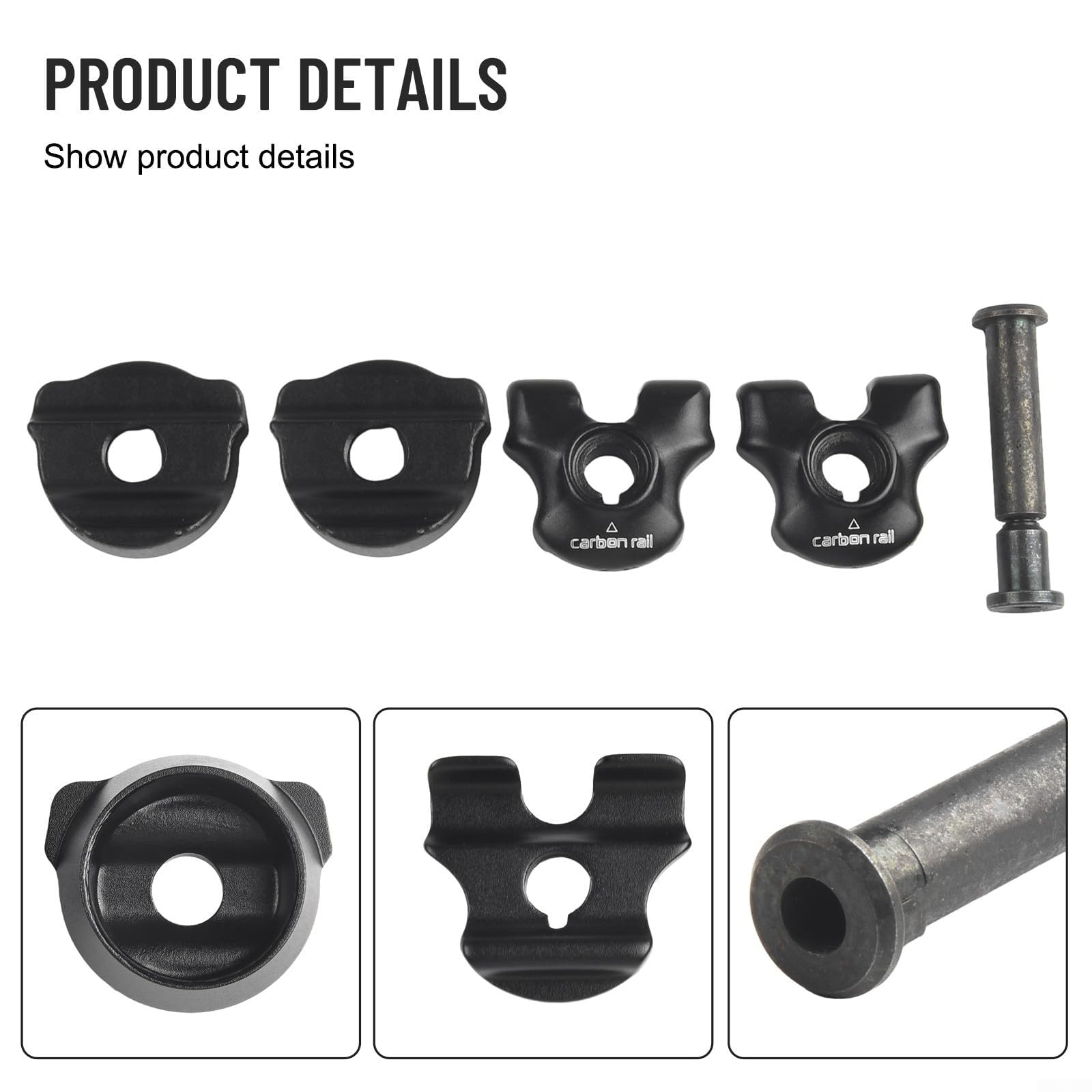 Amazon.co.jp: カーボンサドルレールアダプター用バイクシートポスト