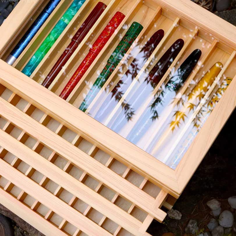 WANCHER Hitasugi Wood Craft 日田杉Penbox 50