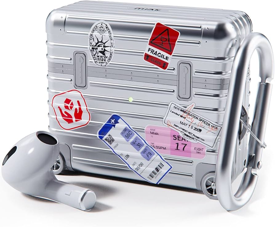 Amazon | miak AirPods 第3世代 キャリーケース ケースカバー [ スーツ