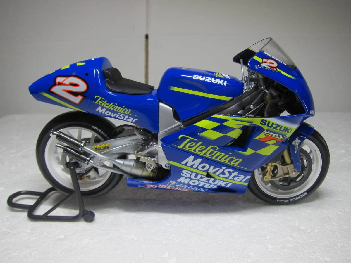 Amazon | 1/12 ミニチャンプス スズキ RGV500 ガンマ テレフォニカ