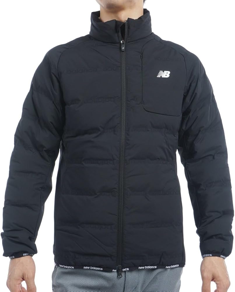 Amazon | [ニューバランス] メンズ ダウンブルゾン (撥⽔性・防⾵性