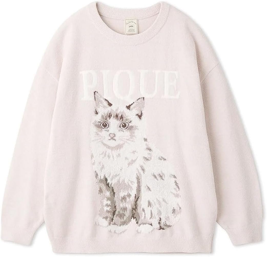 Amazon | ジェラートピケ gelato pique レディース CATジャガードプル